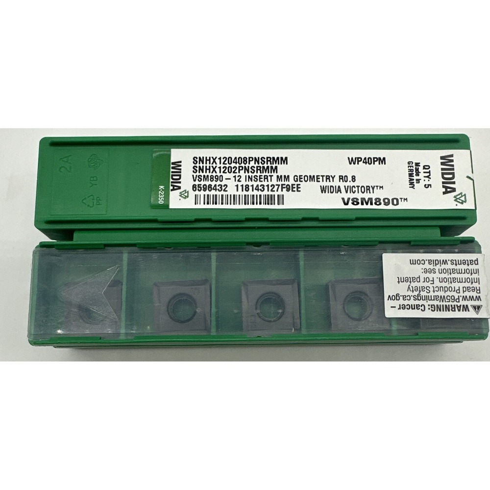 WIDIA‎ SNHX120408PNSRMM SNHX1202PNSRMM New Carbide Inserts WP40PM 6596432 20pcs